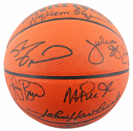 NBA 50 (13) Havelicek, Johnson, Bird, O'Neal Signed Official NBA Basketball BAS