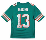 Dolphins Dan Marino Authentic Signed Teal Nike Limited Jersey w/ Sewn #'s BAS