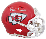 Chiefs Patrick Mahomes Authentic Signed Speed Mini Helmet Autographed Fanatics