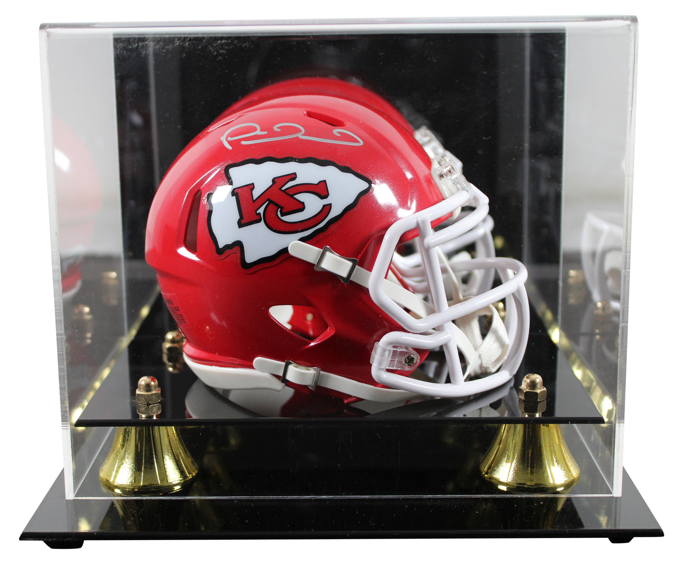 Chiefs Patrick Mahomes Authentic Signed Speed Mini Helmet w/ Case Fanatics