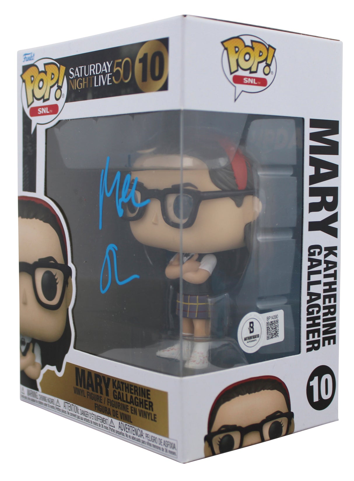 Molly Shannon SNL Signed #10 Mary Katherine Gallagher Funko Pop Vinyl Figure BAS