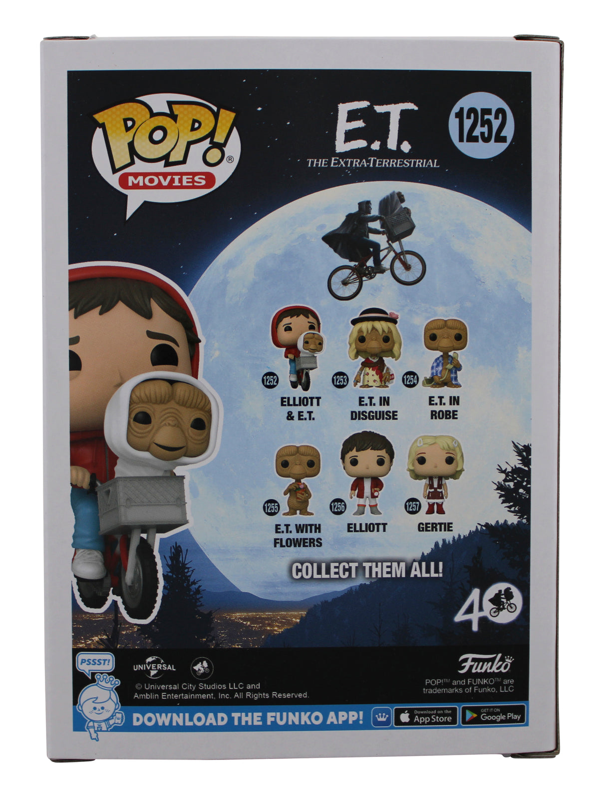 Henry Thomas E.T. "Elliott" Signed #1252 Funko Pop Vinyl Figure BAS 2