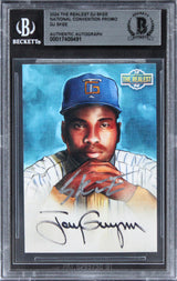 DJ Skee Signed 2024 Tony Gwynn The Realest National Con Promo Card BAS Slabbed