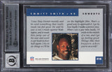 Cowboys Emmitt Smith Signed 1992 Pro Line Portraits #316 Card Auto 10! BAS Slab