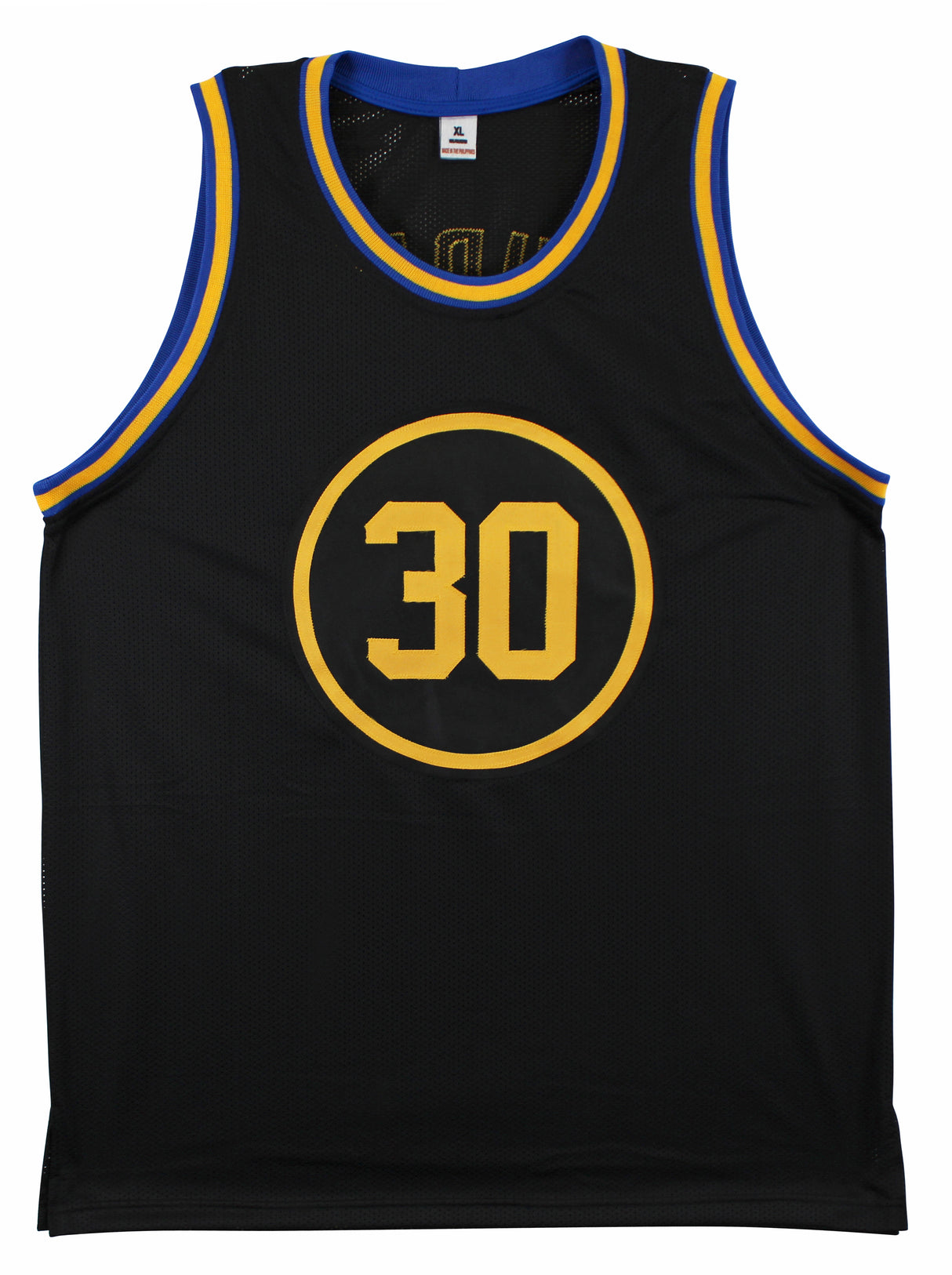 Stephen Curry Authentic Signed Black City Edition Pro Style Jersey JSA