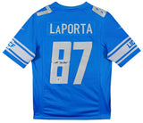 Lions Sam LaPorta Authentic Signed Blue Nike Limited Jersey BAS Witnessed