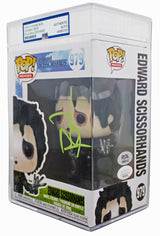 Johnny Depp Edward Scissorhands Signed #979 Funko Pop Vinyl Figure PSA & JSA