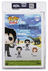 Johnny Depp Edward Scissorhands Signed #979 Funko Pop Vinyl Figure PSA & JSA