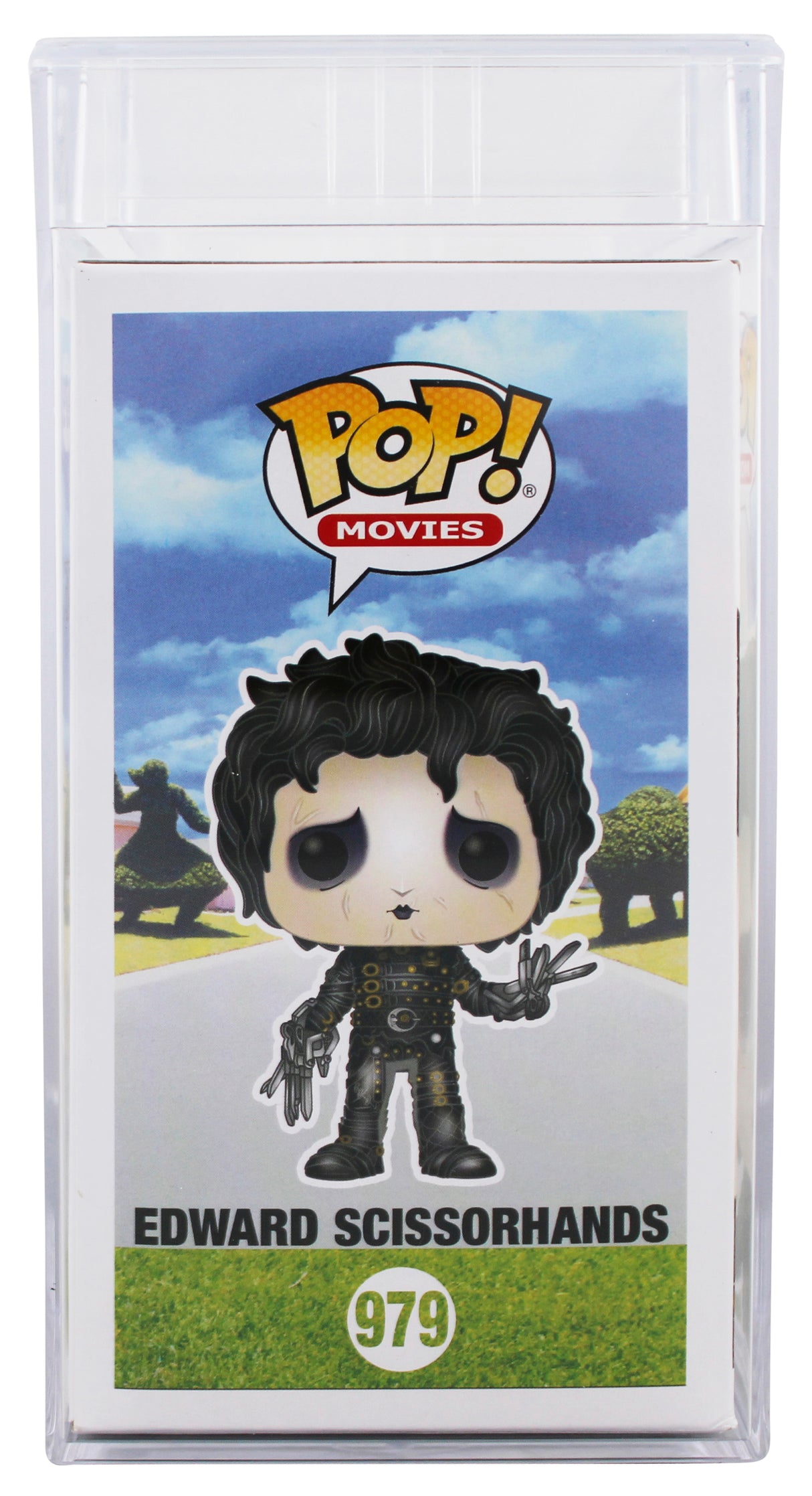 Johnny Depp Edward Scissorhands Signed #979 Funko Pop Vinyl Figure PSA & JSA