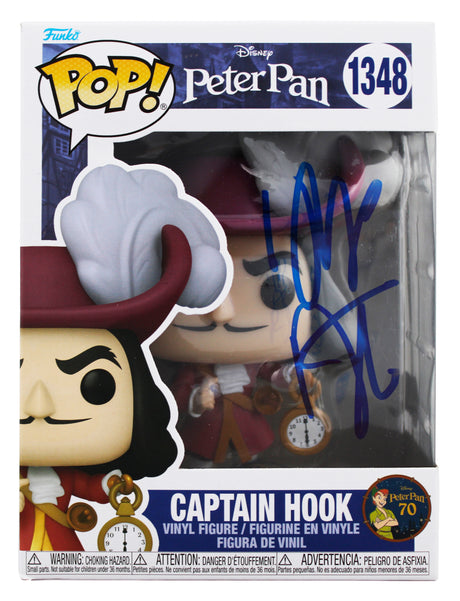 Dustin Hoffman Signed Captain Hook #1494 Funko Pop Vinyl Figure w/ Blue Sig BAS