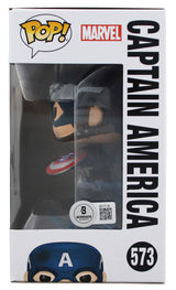 Chris Evans Signed Captain America #573 Funko Pop Vinyl Figure BAS #AE17119