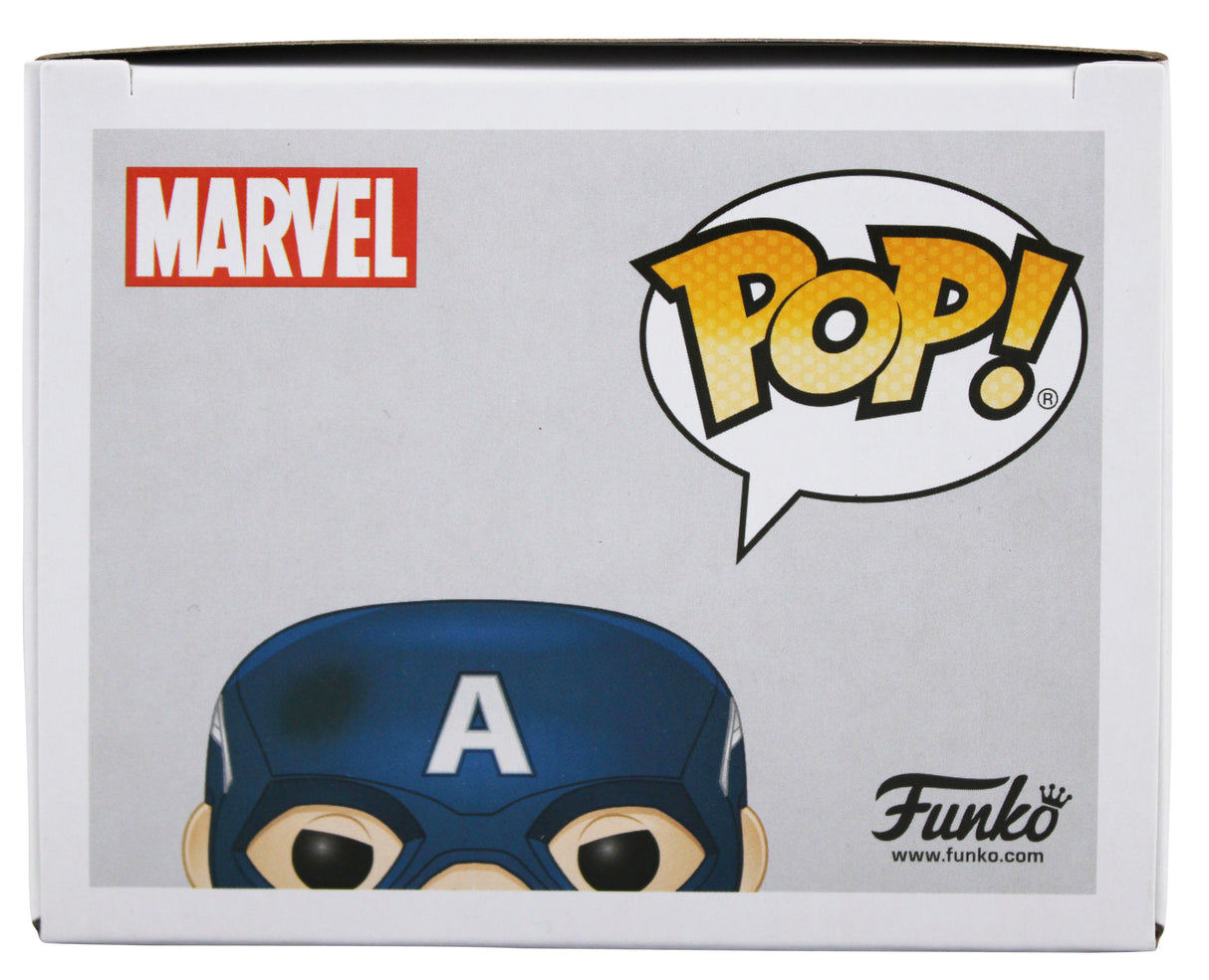 Chris Evans Signed Captain America #573 Funko Pop Vinyl Figure BAS #AE17119