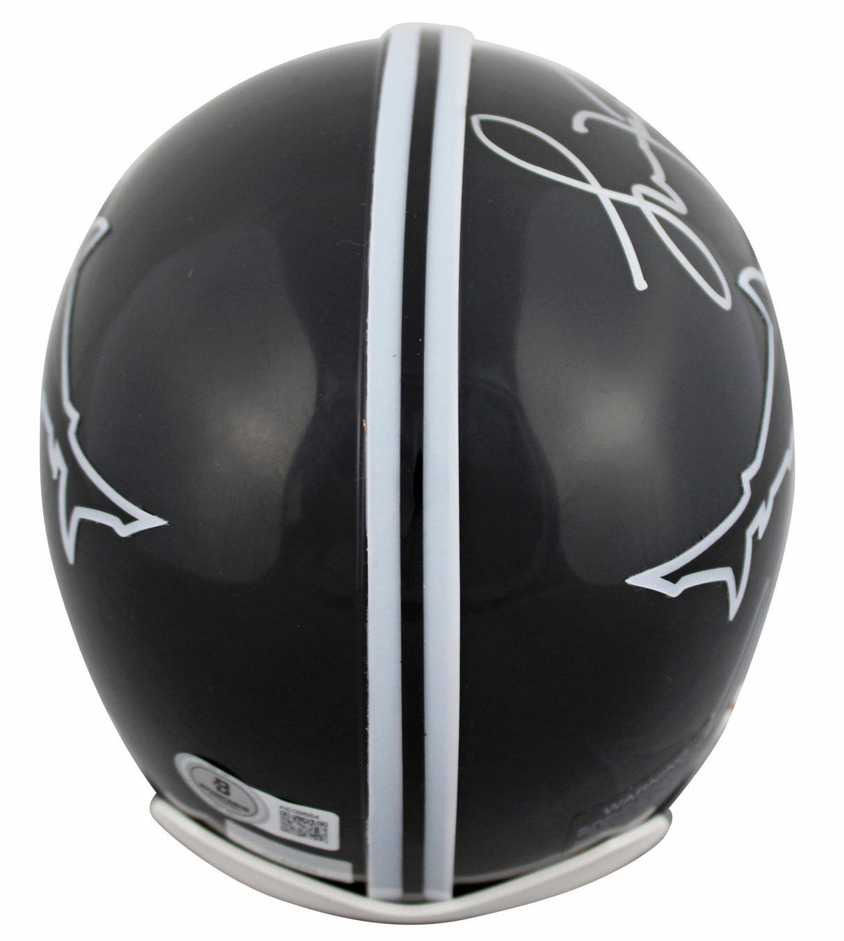 Jamie Foxx & Al Pacino Any Given Sunday Signed Sharks Mini Helmet BAS #AE09884