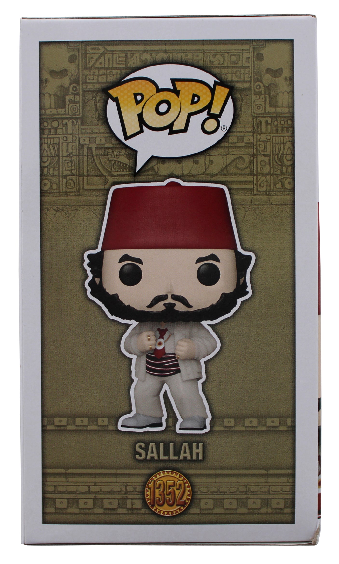 John Rhys-Davies Indiana Jones "Sallah" Signed #1352 Funko Pop Vinyl Figure BAS