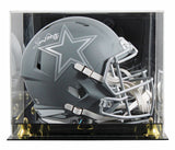 Cowboys Tony Dorsett Signed Slate Full Size Speed Rep Helmet W/ Case BAS Witness