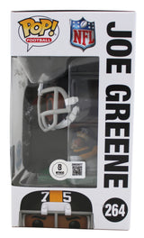 Steelers Joe Greene "HOF 87" Signed #264 Funko Pop Vinyl Figure BAS Witnessed