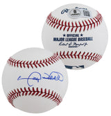 Marlins Gary Sheffield Authentic Signed Robert Manfred Oml Baseball BAS #BP33060