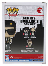 Matthew Broderick Ferris Bueller Signed #1729 Funko Pop Vinyl Figure BAS