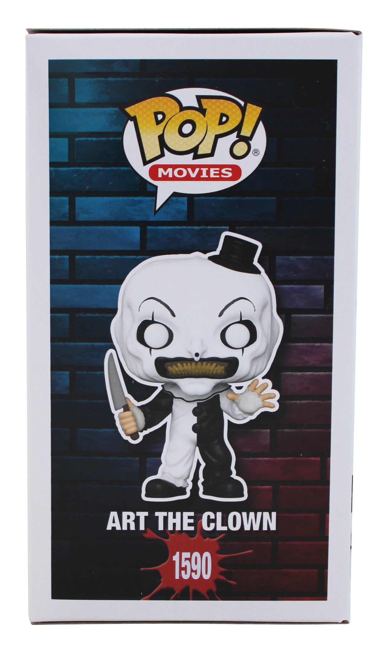 David Howard Thornton "Art the Clown" Signed #1590 Funko Pop Vinyl Figure BAS