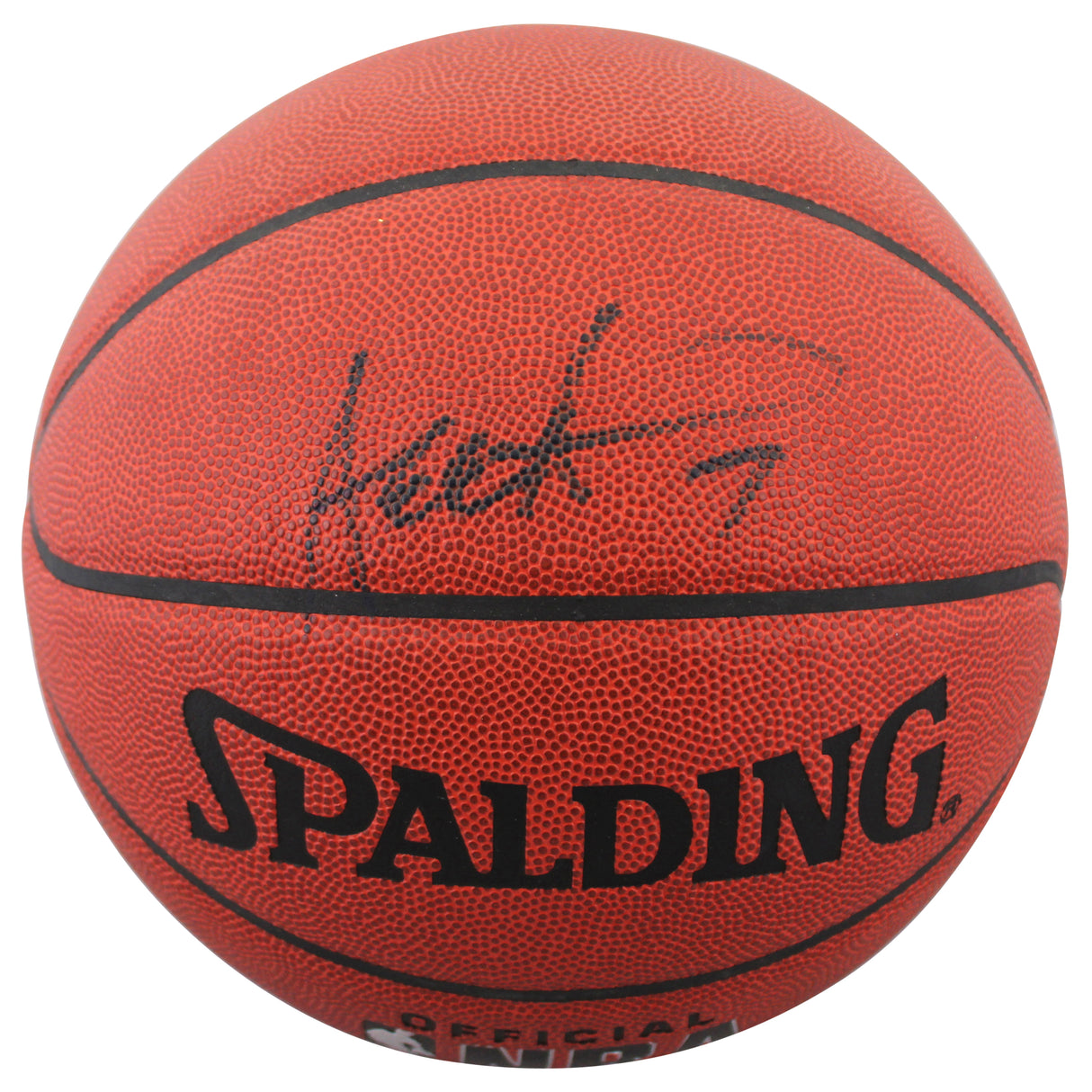 Celtics Dee Brown Authentic Signed Spalding I/O Basketball BAS #BQ45780