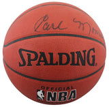 Knicks Earl Monroe Authentic Signed Spalding I/O Basketball BAS #BQ45773