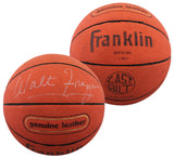 Knicks Walt Frazier Signed Franklin Genuine Leather Basketball BAS #BQ45777