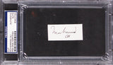 Muhammad Ali Authentic Signed 1x2.25 Cut Signature Autographed PSA/DNA Slabbed