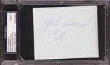 Muhammad Ali Authentic Signed 3.5x4.25 Photo Auto Graded Gem Mint 9! PSA Slab