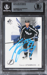 Lightning Steven Stamkos Authentic Signed 2016 SP Authentic #39 Card BAS Slabbed