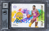 Lakers Magic Johnson Signed 2023 Court Kings SE #15 Card Auto 10! BAS Slabbed