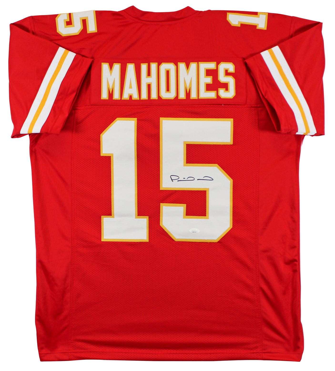 Patrick Mahomes Authentic Signed Red Pro Style Jersey Autographed JSA