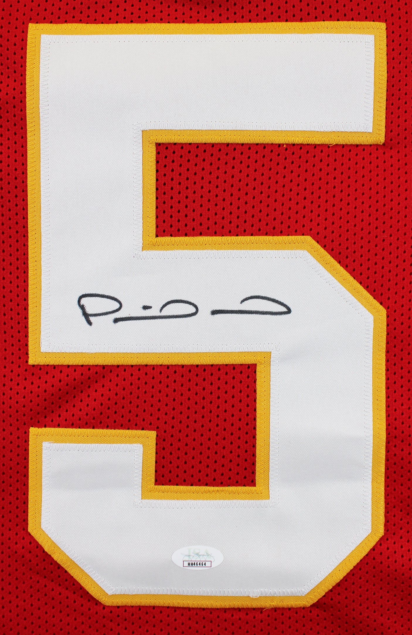 Patrick Mahomes Authentic Signed Red Pro Style Jersey Autographed JSA