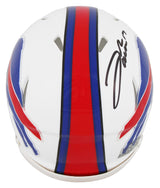 Bills Josh Allen Authentic Signed Speed Mini Helmet Autographed JSA Witness