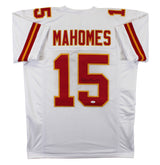 Patrick Mahomes Authentic Signed White Pro Style Jersey Autographed JSA