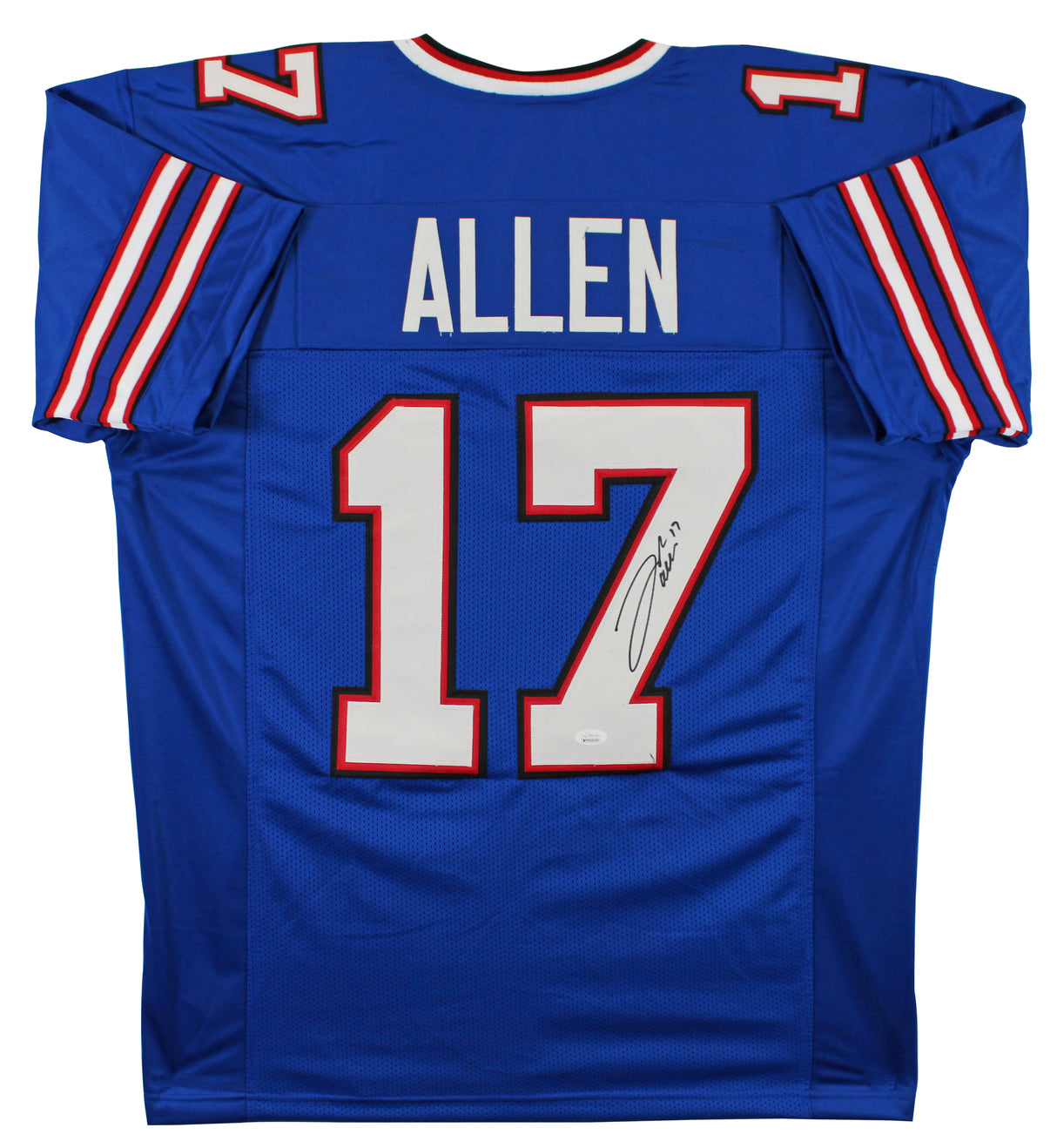 Josh Allen Authentic Signed Blue Pro Style Jersey Autographed JSA Witness