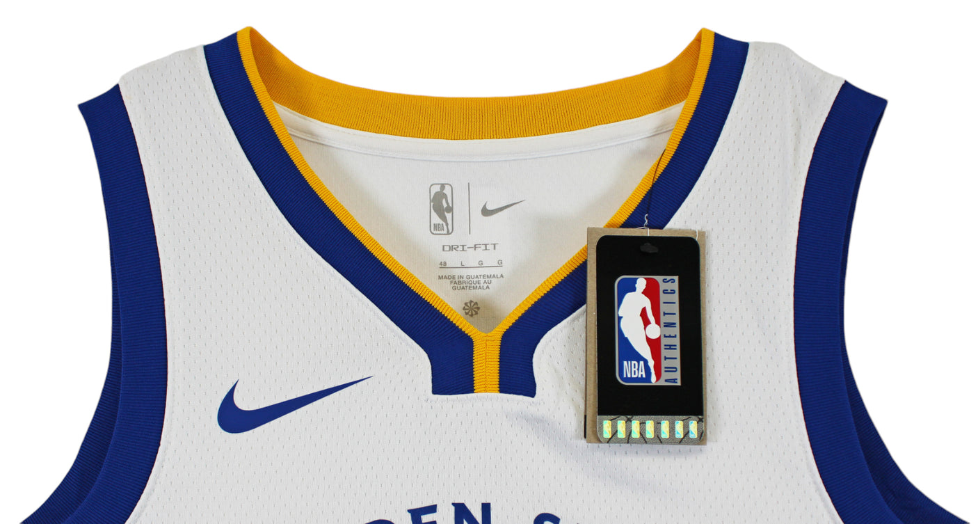 Stephen Curry "I Can Do All Things" Signed White Nike Association Ed. Jersey JSA