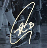 Warriors Stephen Curry Authentic Signed 16x20 Horizontal Spotlight Photo JSA 2