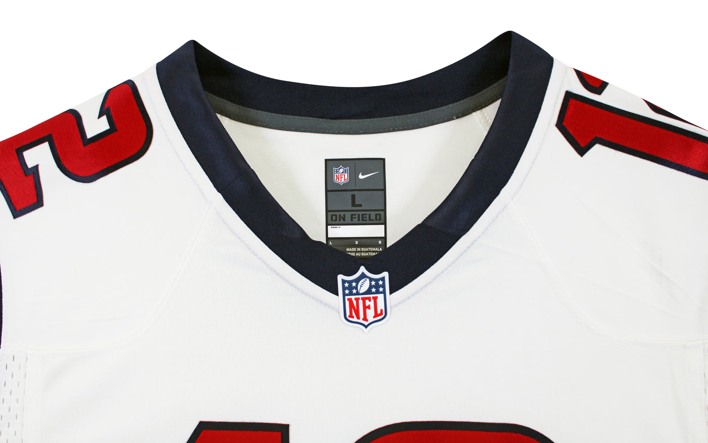 Texans Nico Collins Authentic Signed White Nike Limited Jersey BAS Witnessed