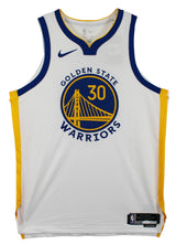 Warriors Stephen Curry Signed White Nike Association Ed Authentic Jersey JSA 1