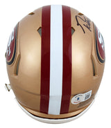 George Kittle Signed 49ers Mini Helmet with Display Case - Beckett COA