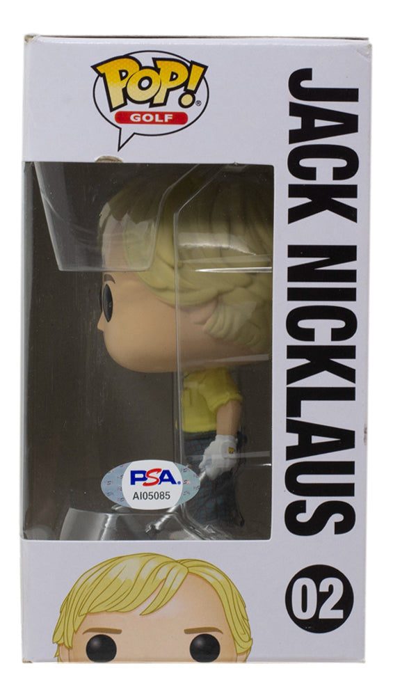 Jack Nicklaus Signed Golf Funko Pop #02 PSA LOA AI05085