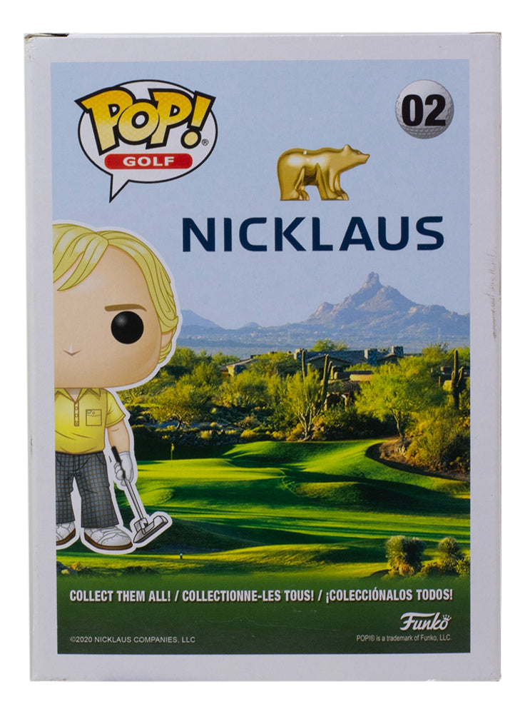 Jack Nicklaus Signed Golf Funko Pop #02 PSA LOA AI05085