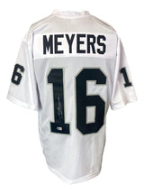 Jakobi Meyers Las Vegas Signed White Football Jersey BAS ITP - Sports Integrity