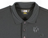 John Daly Signed Match Worn Black Long Sleeved Loudmouth Polo Shirt BAS #BK84775