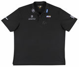 John Daly Authentic Signed Match Worn Black Loudmouth Polo Shirt BAS #BK84770