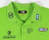 John Daly Authentic Signed Match Worn Green Loudmouth Polo Shirt BAS #BK84766