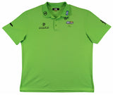 John Daly Authentic Signed Match Worn Green Loudmouth Polo Shirt BAS #BK84765