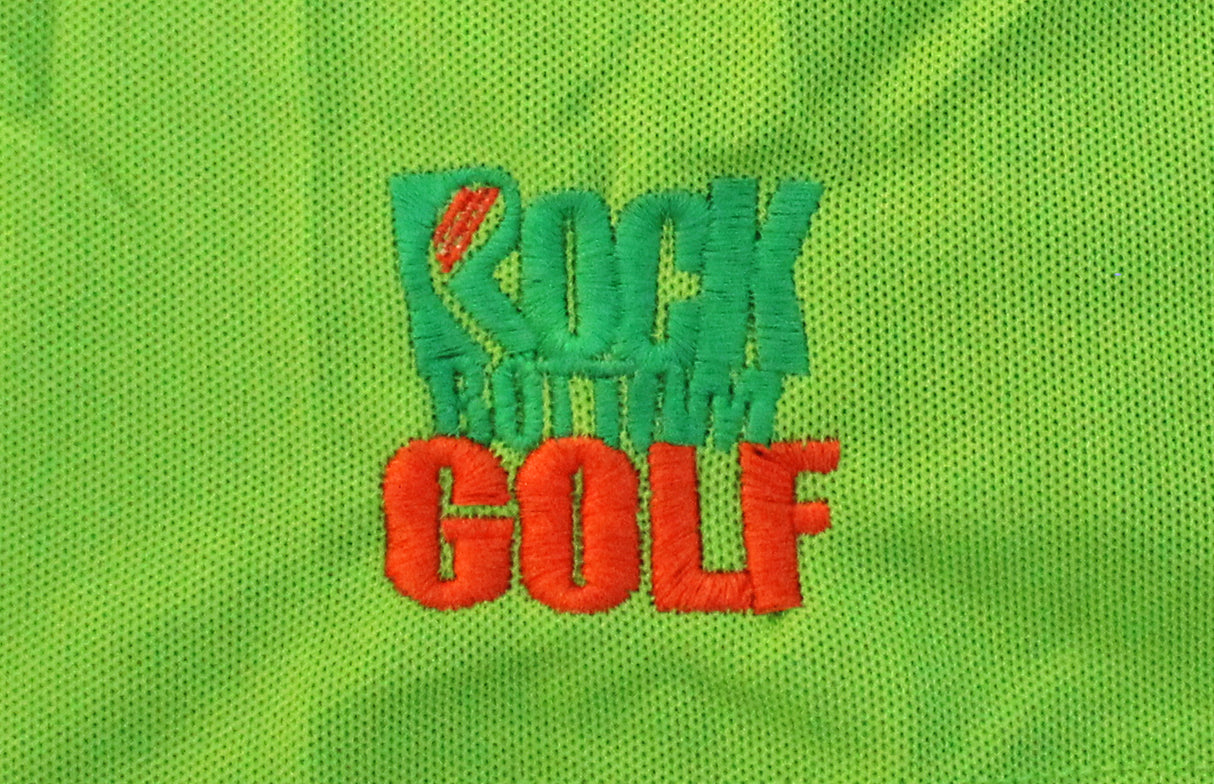 John Daly Authentic Signed Match Worn Green Loudmouth Polo Shirt BAS #BK84764