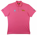 John Daly Authentic Signed Match Worn Pink Loudmouth Polo Shirt BAS #BK84760