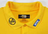 John Daly Authentic Signed Match Worn Yellow Loudmouth Polo Shirt BAS #BK84756